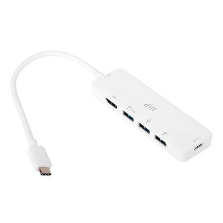Photo 1 of Monoprice 5-in-1 USB-C to 4K@60Hz HDMI Display Adapter and USB Hub
