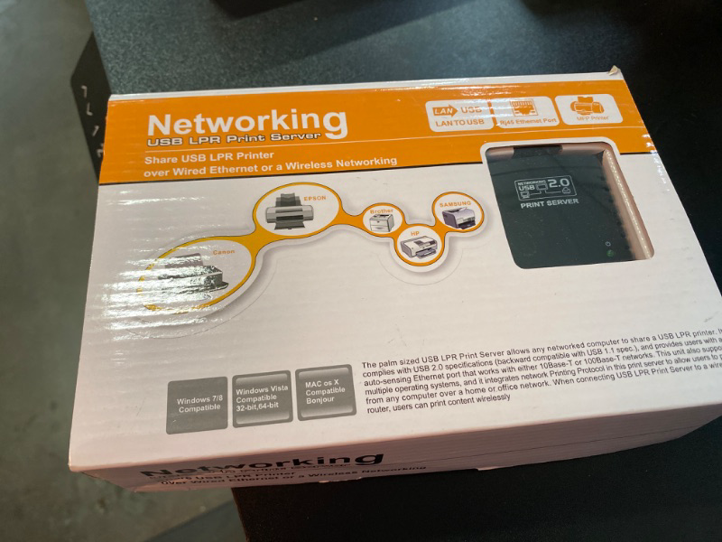 Photo 3 of Monoprice Networking USB 2.0 Print Server (5342)