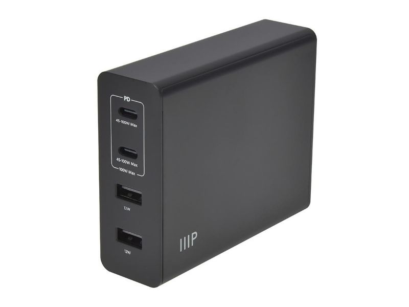 Photo 1 of Monoprice 112W 4-Port USB-C Desktop Charging Station
