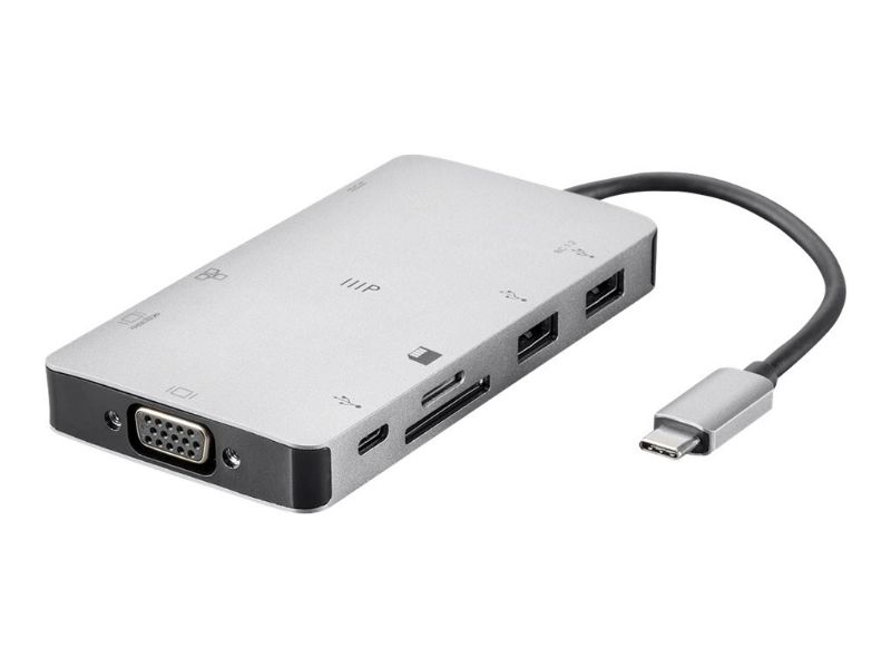 Photo 1 of Monoprice Consul Series USB-C Travel Dock - Docking station - USB-C - VGA, HDMI - GigE
