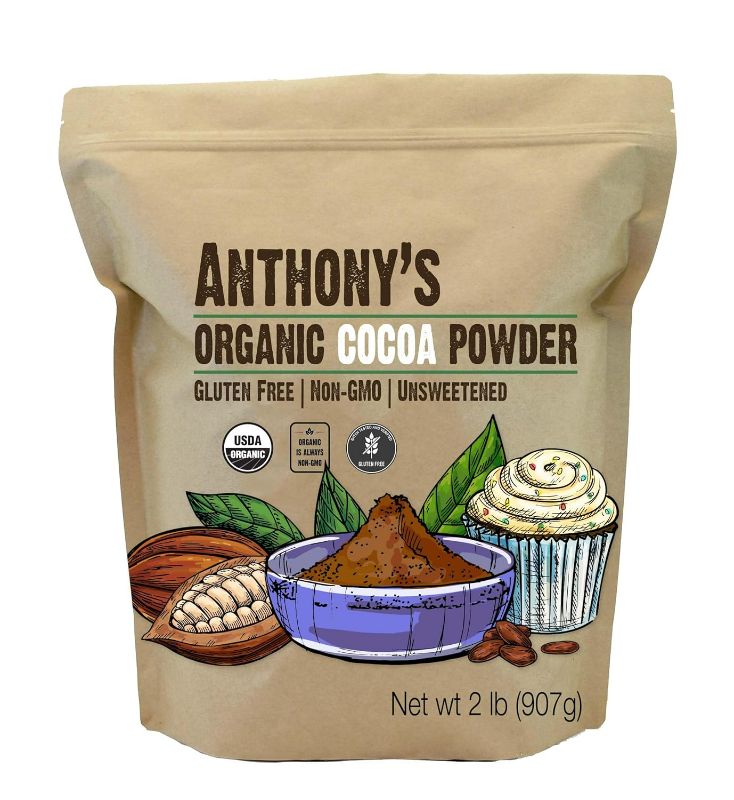 Photo 1 of Anthony's Organic Cocoa Powder, 2 lb, Gluten Free, Non GMO
