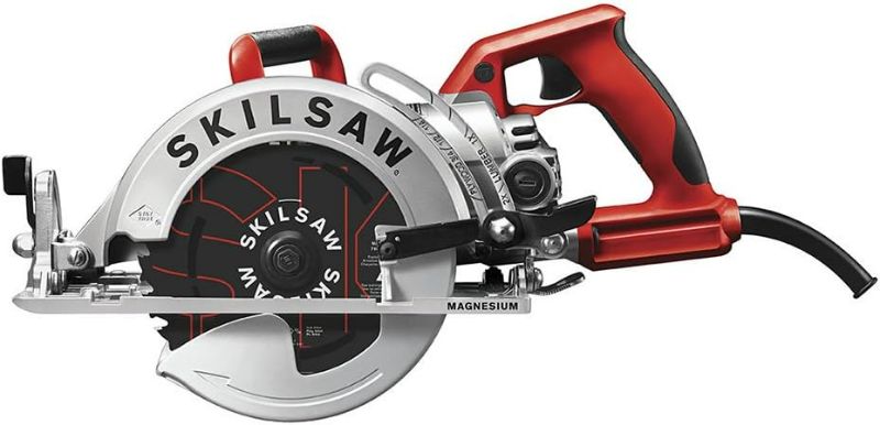 Photo 1 of SKILSAW SPT77WML-01 15-Amp 7-1/4-Inch Lightweight Worm Drive Circular Saw , Silver
