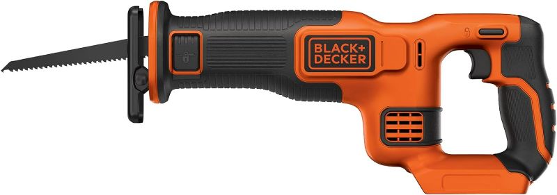Photo 1 of BLACK+DECKER 20V MAX* POWERCONNECT 7/8 in. Cordless Reciprocating Saw (BDCR20B)
