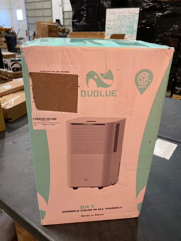 Photo 3 of BUBLUE 2000 Sq. Ft 25 Pint Dehumidifier for Basements, Home and Large Room with Auto or Manual Drainage | 36 db Industry Leading Noise Reducing | Integrated Air Filters, 3 Operation Modes, Clothes Drying