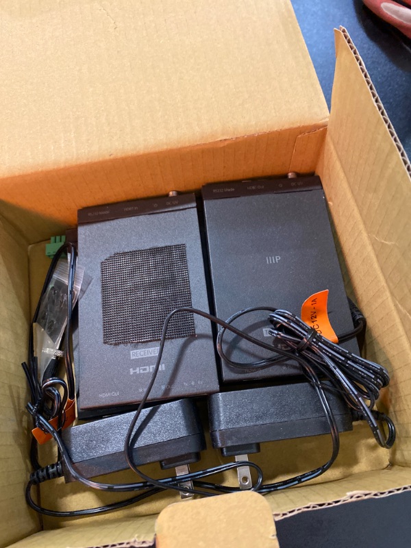 Photo 2 of Monoprice 4K Pro HDBaseT Extender Kit, IR, 70 Meters with PoC, Over Cat6, RS232, HDCP 2.2, Black - Blackbird Series 1080p Kit