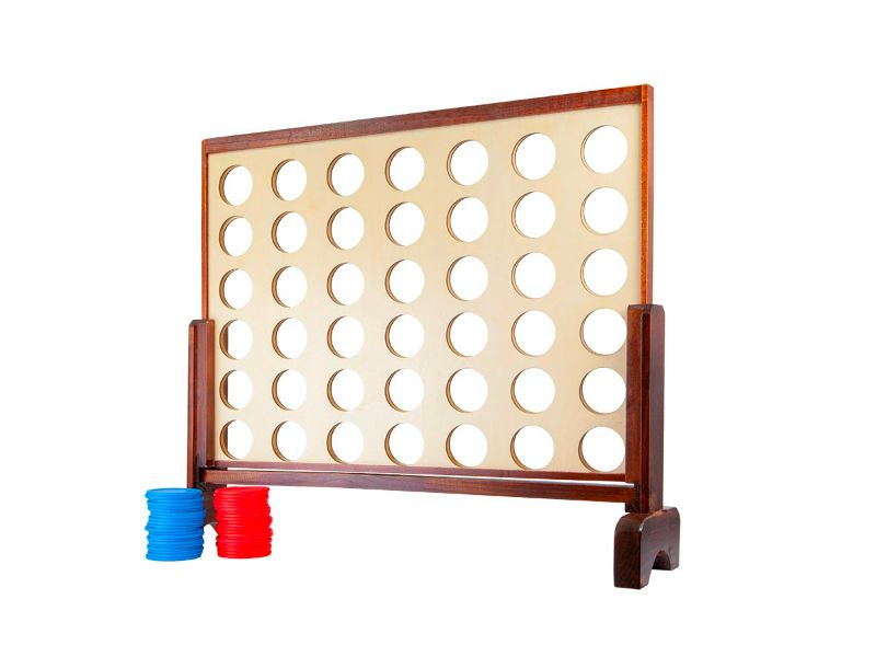 Photo 1 of Pure Outdoor by Monoprice Giant Four-in-a-Row Game
