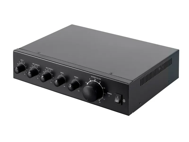 Photo 1 of Monoprice Commercial Audio 60W 3ch 100/70V Mixer Amp (No Logo)
