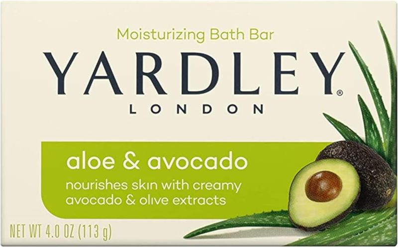 Photo 1 of Yardley Bar Soap, Botanical Aloe & Avocado, 4.0 Ounce (Pack of 7)
