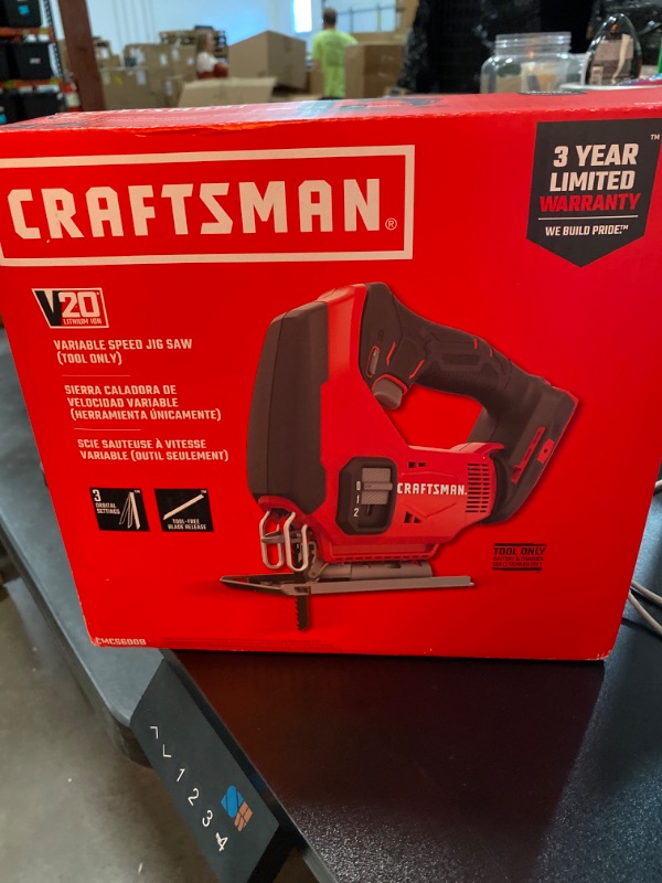 Photo 2 of CRAFTSMAN Jig Saw, 6.0-Amp, Corded 
