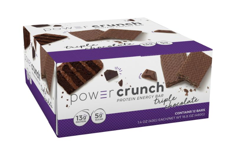 Photo 1 of Power Crunch Protein Energy Bars Triple Chocolate 12 Bars
