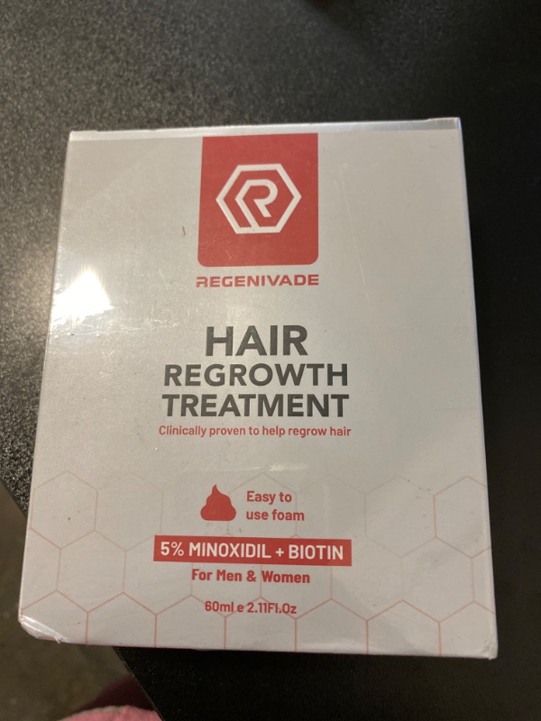 Photo 2 of Regenivade Hair Growth Foam Minoxidil 5% - Regenivade 4x Action Hair Regrowth Treatment
