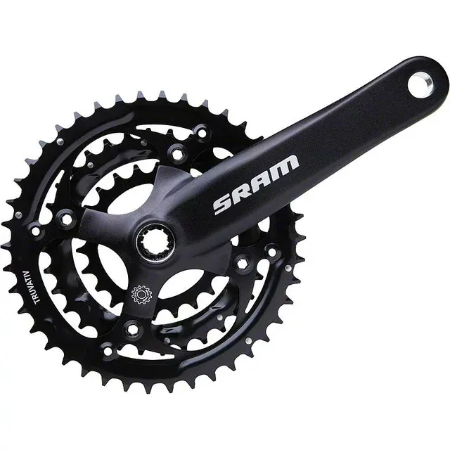 Photo 1 of SRAM S600 PowerSpline 175mm 22-32-42 9 speed Crankset Black
