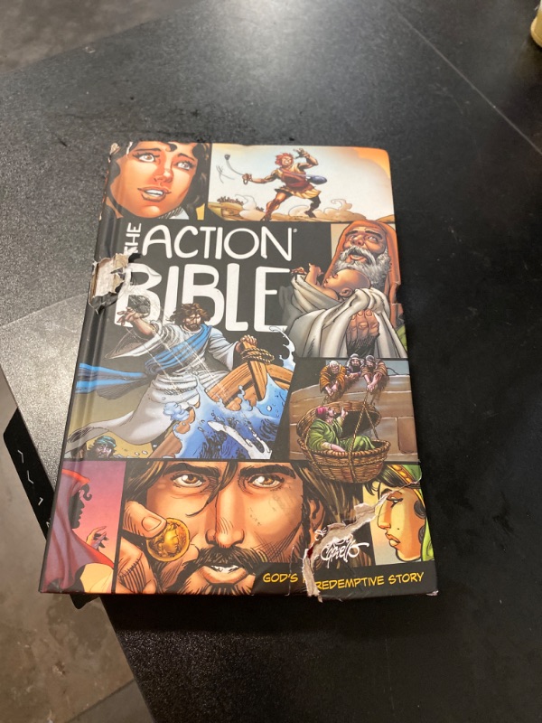 Photo 2 of The Action Bible: God's Redemptive Story (Action Bible Series)