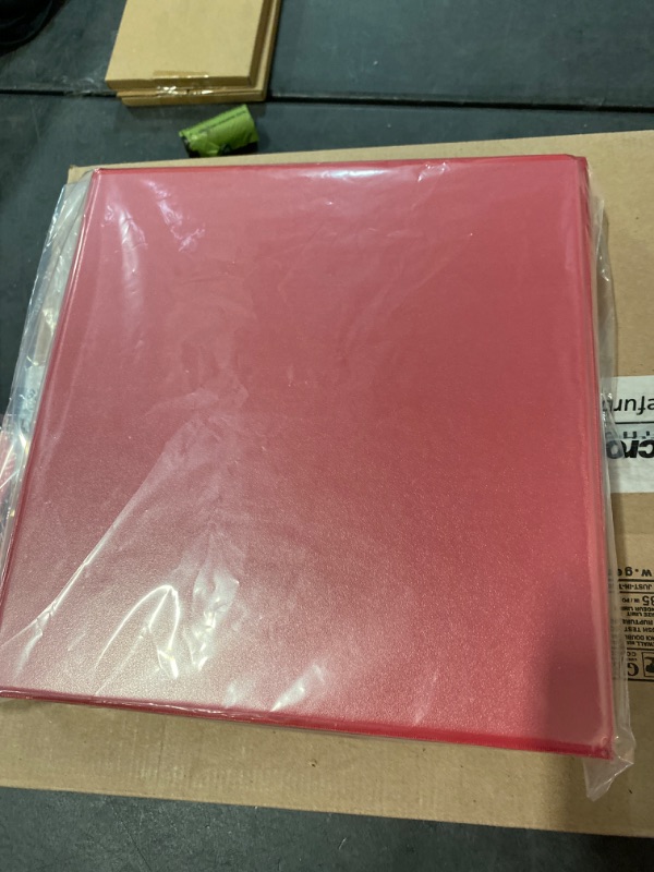Photo 3 of 2 Pack Avery Heavy Duty View 3 Ring Binder, 2" One Touch EZD Ring, Holds 8.5" x 11" Paper, 1 Red Binder 