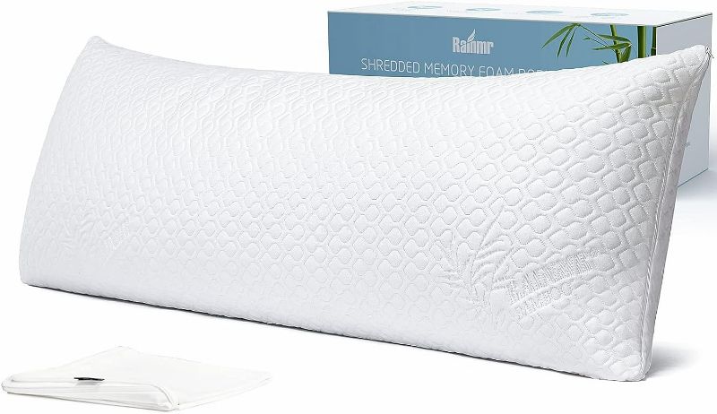 Photo 1 of Rainmr Shredded Memory Foam Full Body Pillow