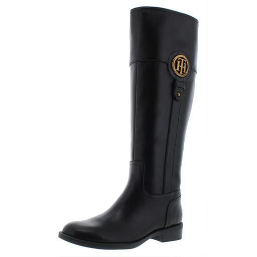 Photo 1 of Tommy Hilfiger Ilia 4 Riding Boots Black (SIZE 6) 
