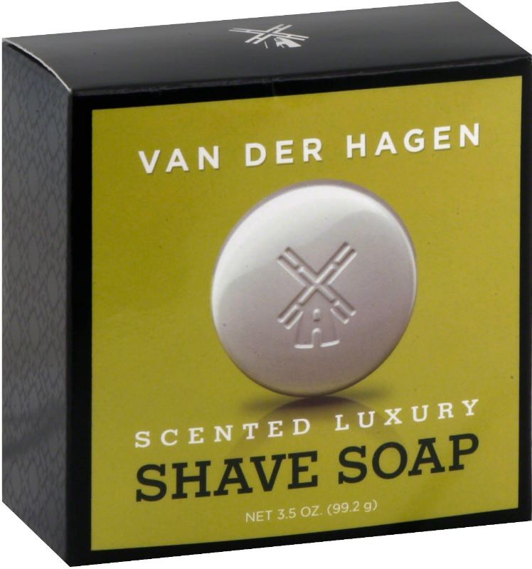 Photo 1 of Van Der Hagen Scented Luxury Shave Soap - 3.5oz
