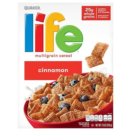 Photo 1 of 3 PACK Life Cinnamon Breakfast Cereal - 13oz - Quaker Oats
