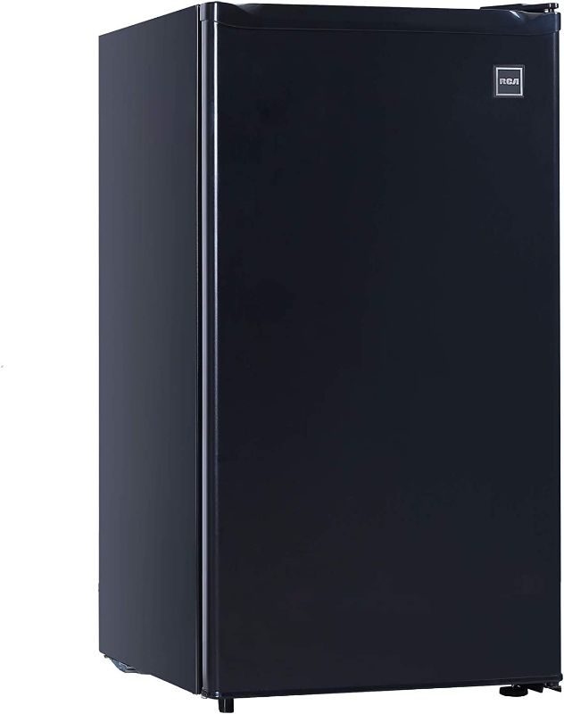 Photo 1 of 
Item works*****RCA RFR321-B-Black-COM RFR321-BLACK Mini Refrigerator, 3.2 Cu Ft Fridge