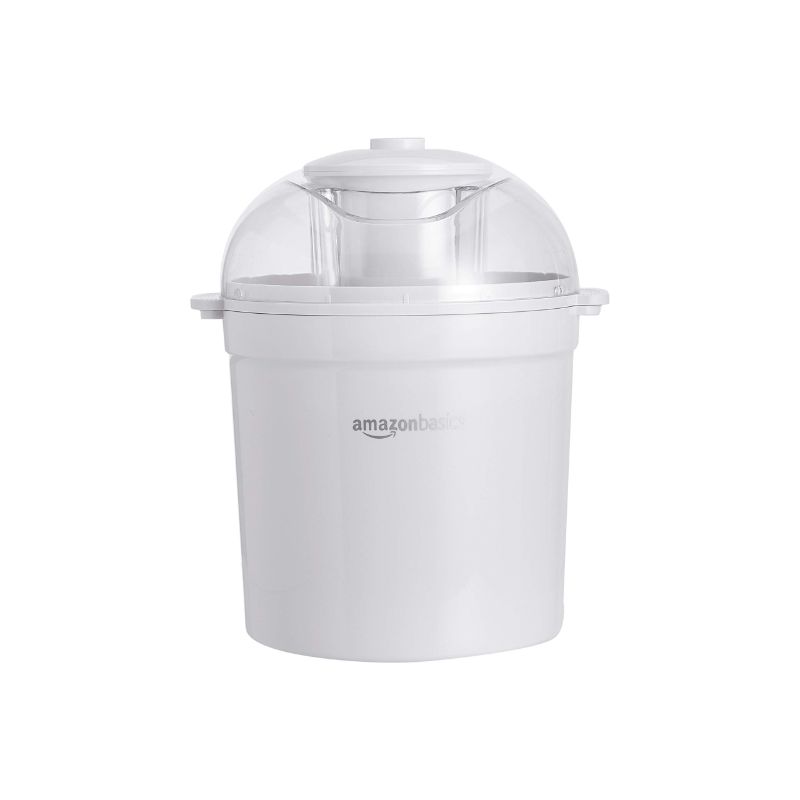 Photo 1 of Amazon Basics 1.5 Quart Automatic Homemade Ice Cream Maker
