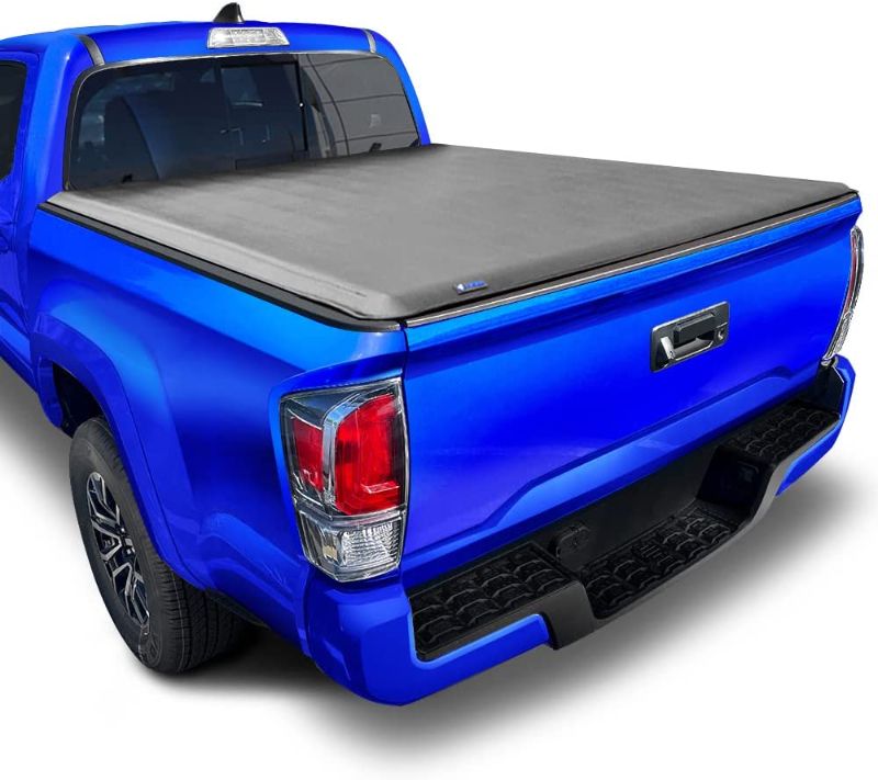 Photo 1 of Tyger Auto T1 Soft Roll Up Truck Bed Tonneau Cover Compatible with 2009-2014 Ford F-150 | Styleside 5.5' Bed (66") | TG-BC1F9022 , Black 5.5' (67") Bed Roll-Up 2009-2014 F-150