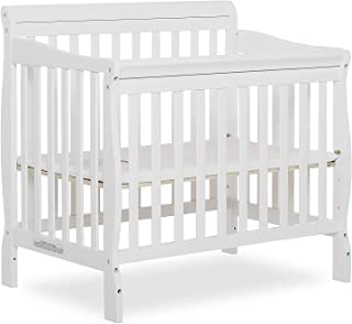 Photo 1 of Dream On Me Aden 4-in-1 Convertible Mini Crib In White