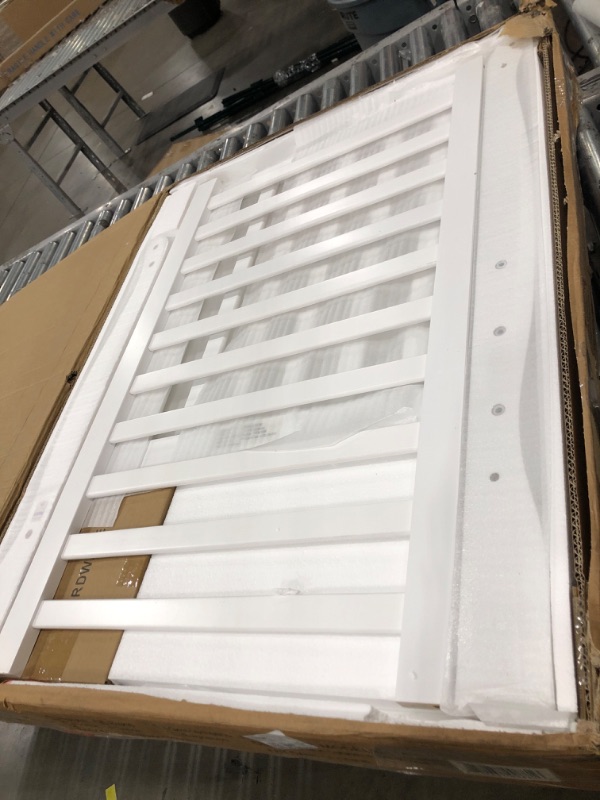 Photo 1 of Dream On Me Aden 4-in-1 Convertible Mini Crib In White