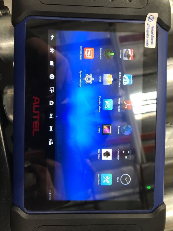 Photo 2 of Autel Key Programming, Diagnostic, and Service Tablet