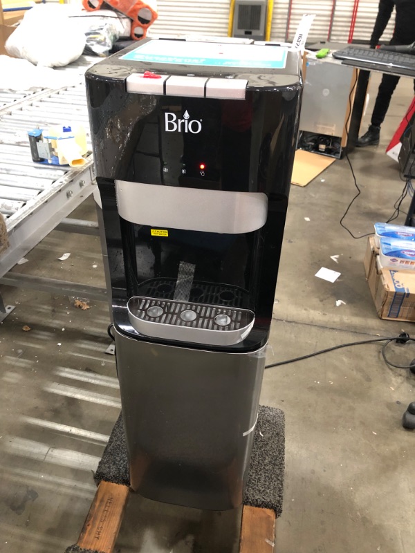 Photo 1 of Brio Bottom Loading Water Cooler Water Dispenser – Essential Series - 3 Temperature Settings - Hot, Cold & Cool Water - UL/Energy Star Approved