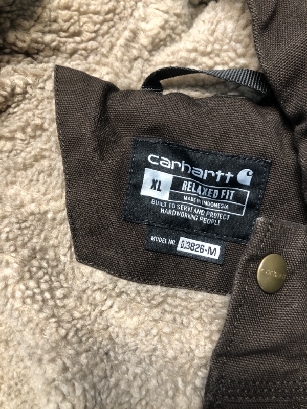 Photo 3 of Carhartt Men's Bartlett Jacket (Regular and Big & Tall Sizes) X-Large Dark Brown