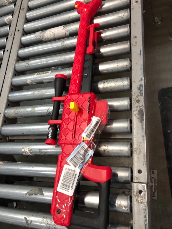 Photo 2 of *JAMMED* Nerf Roblox Zombie Attack: Viper Strike Nerf Sniper-Inspired Blaster With Scope, Code for Exclusive Virtual Item, Roblox Toys for 8 Year Old Boys & Girls and Up, 6-Dart Clip, 6 Nerf Elite Darts, Bipod
