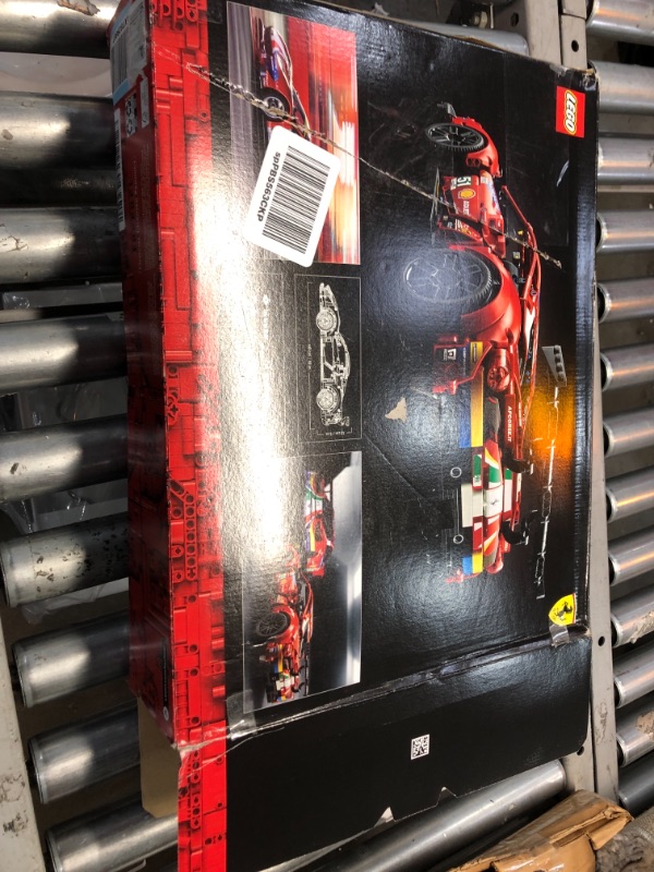 Photo 2 of BOX IS DAMAGED**LEGO Technic Ferrari 488 GTE “AF Corse #51” 42125 Building Set for Adults (1,684 Pieces)