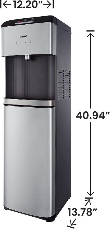 Photo 1 of Avalon Electronic Bottom Loading Water Cooler Water Dispenser - 3 Temperatures, Hot, Cold & Room Water, Durable Stainless Steel Cabinet, Self Cleaning