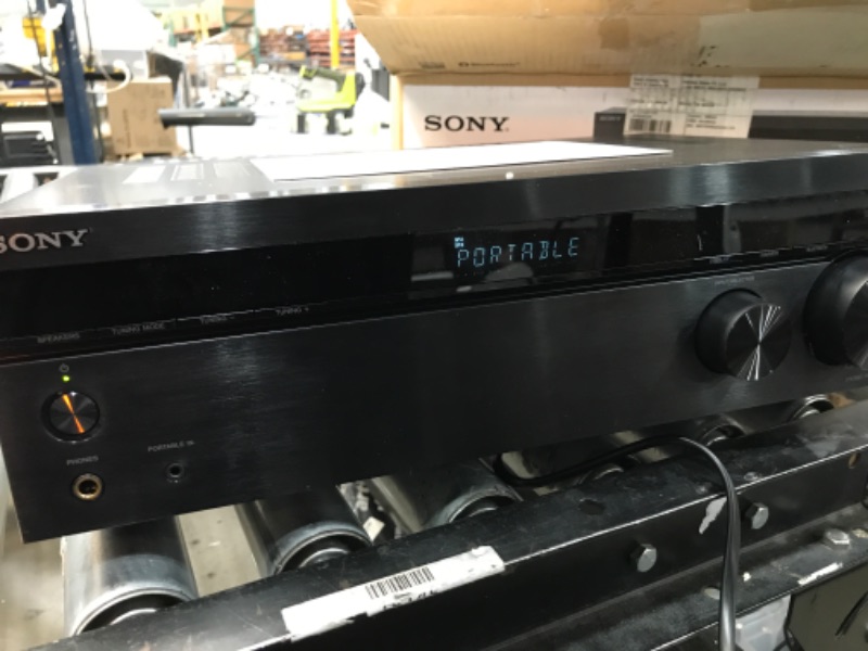 Photo 2 of Sony STRDH190 2-ch Home Stereo Receiver with Phono Inputs & Bluetooth Black