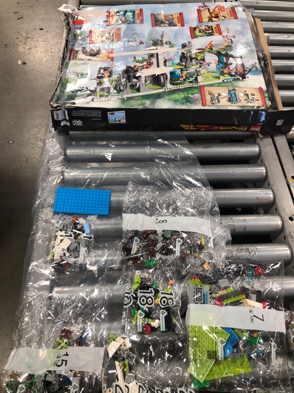 Photo 5 of **MISSING PARTS** BOX DAMAGED** LEGO Monkie Kid The Legendary Flower Fruit Mountain 80024 Awesome Toy Building Kit (1,949 Pieces) Amazon Exclusive Standard Packaging