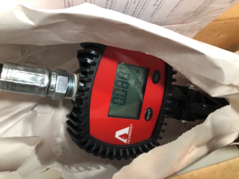 Photo 6 of Alemite 3671-B Electronic Meter with Flexible Extension and Manual Non-Drip Tip, Oil Fluids, Quart Measure, Gallon Totalize