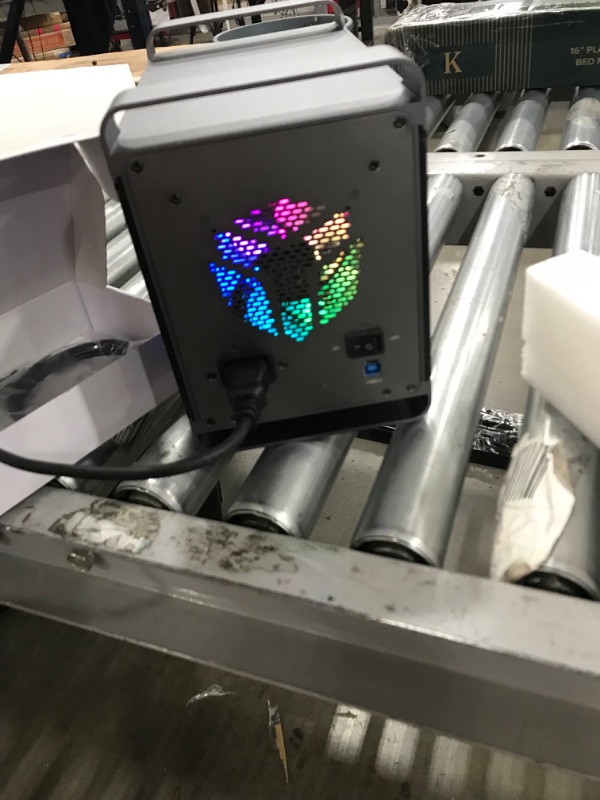 Photo 1 of Yottamaster 5 Bay Hard Drive Enclosure,Aluminum Alloy 2.5"& 3.5" SATA HDD/SSD External HDD SSD Storage Enclosure with 80mm RGB Silent Fan...
Color:5 Bay USB 3.0