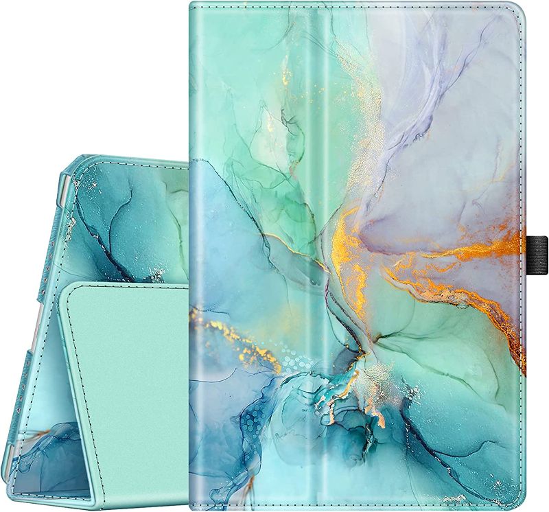 Photo 1 of Fintie Case for iPad 9.7 2018/2017, iPad Air 2, iPad Air - [Corner Protection] Premium Vegan Leather Folio Stand Cover, Auto Wake/Sleep for iPad 6th / 5th Gen, iPad Air 1/2, Emerald Marble
