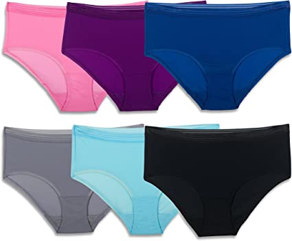 Photo 1 of Fruit of the Loom Women's Everlight Underwear Multipack
SIZE 11