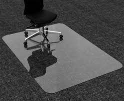 Photo 1 of Amyracel Chair Mat for Hardwood Floor, 1/8” Thick 48” x 36” Crystal Clear Office Chair Mat for Hard Floors, Desk Chair Mat Rectangle
