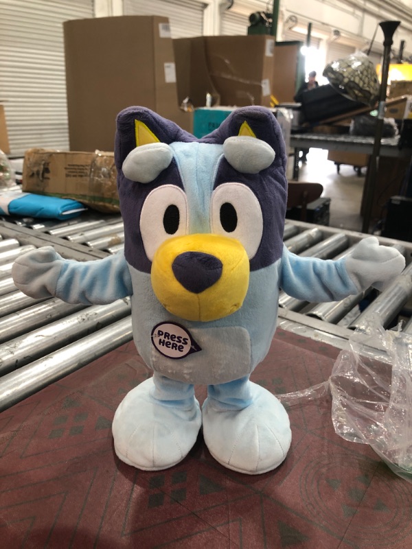 Photo 1 of Bluey Dance and Play 14" Animated Plush | Over 55 Phrases and Songs
