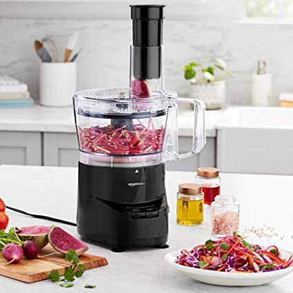 Photo 1 of Amazon Basics 4-Cup Food Processor, Black
