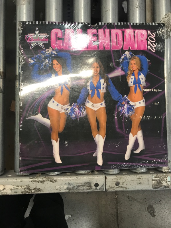 Photo 2 of TURNER LICENSING DALLAS COWBOYS CHEERLEADERS 15X15 WALL CALENDAR 
2022