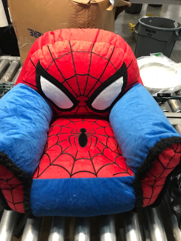 Photo 2 of **not packaged**
Idea Nuova Marvel Spiderman Figural Bean Bag Chair 