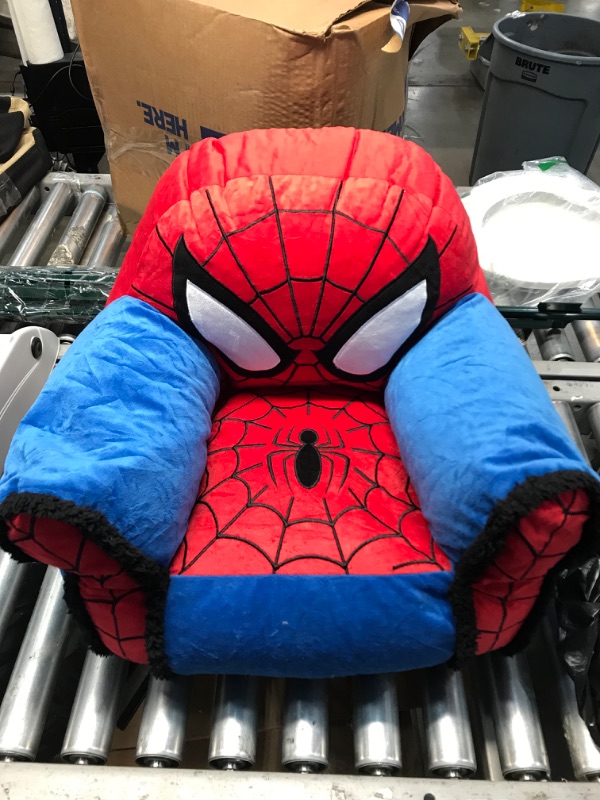 Photo 3 of **not packaged**
Idea Nuova Marvel Spiderman Figural Bean Bag Chair 