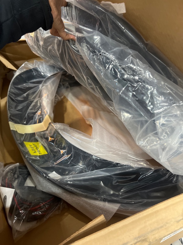 Photo 1 of Bushwacker Pocket/Rivet Style Front & Rear Fender Flares | 4-Piece Set, Black, Smooth Finish | 50924-02 | Fits 2019-2022 Ram 1500 (Excludes Rebel & TRX Models) Pocket Flares Smooth Black