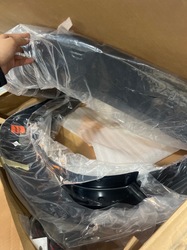 Photo 1 of Bushwacker Pocket/Rivet Style Front & Rear Fender Flares | 4-Piece Set, Black, Smooth Finish | 50924-02 | Fits 2019-2022 Ram 1500 (Excludes Rebel & TRX Models) Pocket Flares Smooth Black