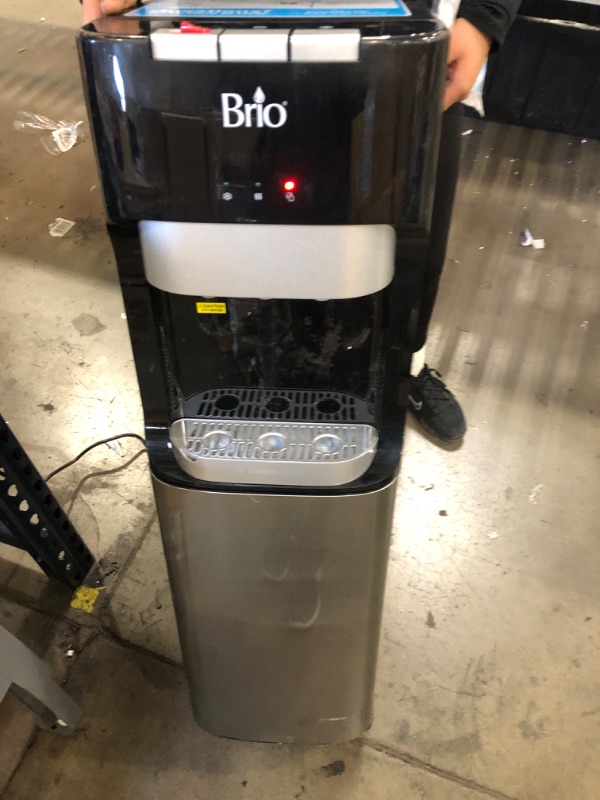 Photo 1 of Brio Bottom Loading Water Cooler Water Dispenser – Essential Series - 3 Temperature Settings - Hot, Cold & Cool Water - UL/Energy Star Approved