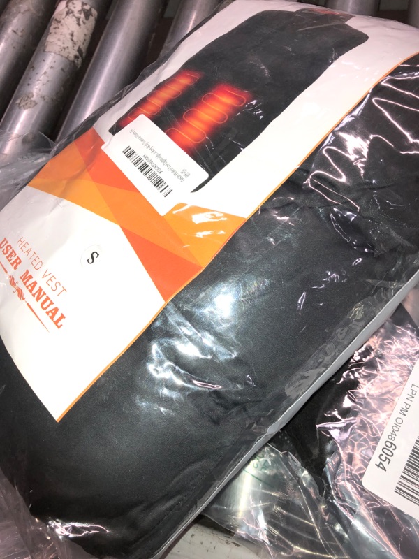 Photo 2 of Aastin Heated Vest for Men, Electric USB Heating Vest Thickened Lightweight to Keep Body Warm, Battery Not Included -- Small
