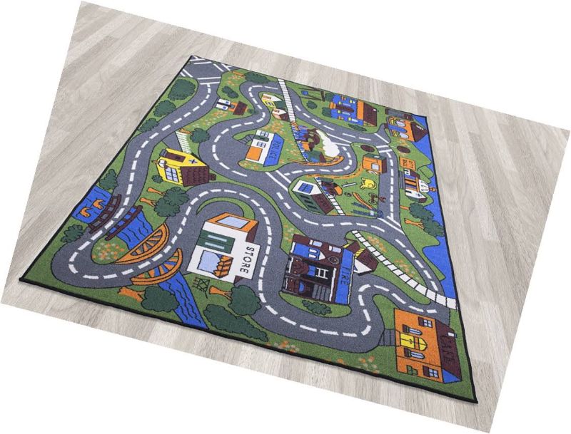 Photo 1 of  Fun Time 5 x 7 Multi-color Indoor Area Rug

